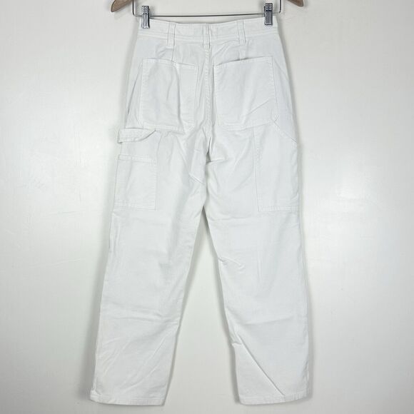 Everlane Carpenter Utility Barrel Jeans Size 00 Organic Cotton Twill Pant - Picture 11 of 14